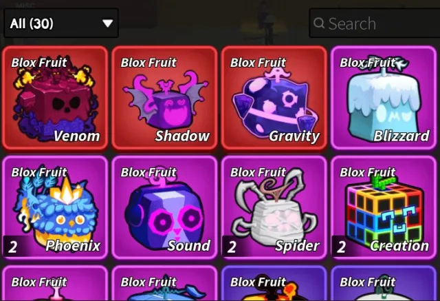 FAT ACCOUNT LEVELING IN BLOX FRUITS/BBZ AND OTHER PLACES, Sale, Voice chat: No