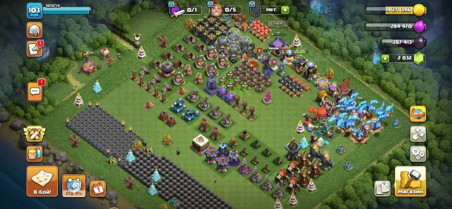 🔥 TH18 • Decent farmer • 2000+ gems • 5 builders • Level 103 • Account can be re-linked, 18 TH Home Village, 7 TH Builder