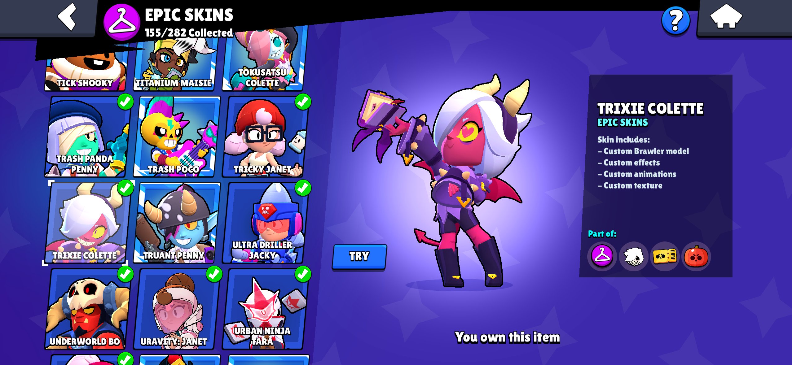 80000 Trophy | 104 (MAX Power 11) + 93 (HYPERCHARGED) | 398 Skins