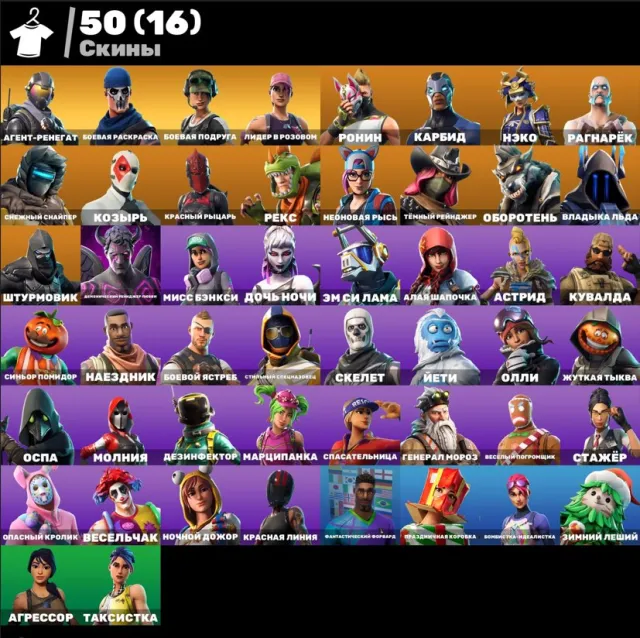 🎃Renegade Raider | Battle Hound | Ronin | Carbide | Neko | Ragnarok | Ace | Red Knight | Rex, Sale, skins 50