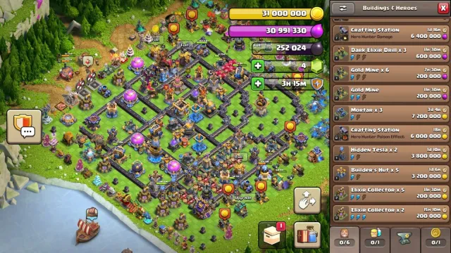 TH18➤BOTH SIDE MAX VERY LITTLE WORK LEFT➤8 epic max 4 epic 20+ levels➤GOLD PASS AND EVENT PASS, 18 TH Родной Деревни