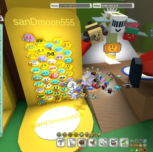 🌀✨AUTO-DISTRIBUTION 24/7🌀✨🌹RED HIVE/RED HIVE/RED BEEHOUSE 🌹🌀✨46 BEES/BEES🌀✨113B HONEY🌀✨BEAR BEE🌀✨, Sale, Voice chat: No