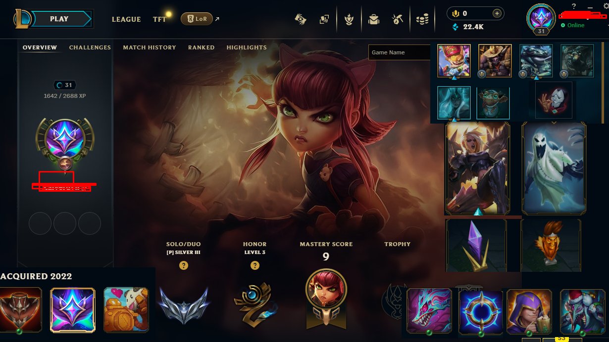 ✅NA✅ Silver 3✅22k BE ✅+ 1658 Orange Essence✅, Sale, level 30, champions 30, skins 4, Silver