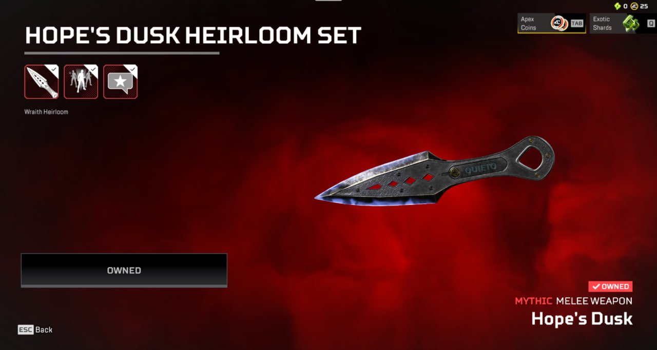 🔥 Wraith Heirloom + Voidwalker | 160 Legendaries | Level 489 | Rare Collector Account 🔥 #AP489, No rank, 489 level, Relic: Yes