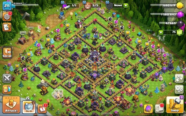 15 тх с прокачкой фулл 14 | 211 LVL | 85/88/60/60/30/2 | 303 лвк, 15 TH Родной Деревни, 7 TH Строителя