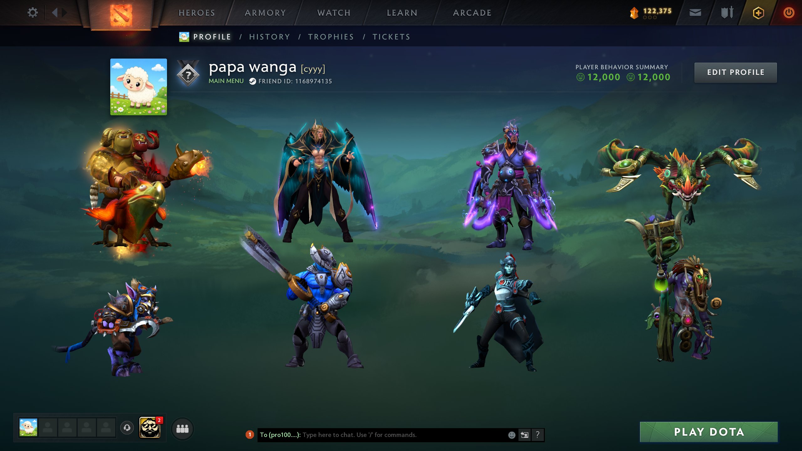 ⚔️Main Pool⚔️ | 🍀Arcana for: 🔥🎲Ogre Magi🎲🔥 | 🗝️Cavern Crawl | ✅ CS2 Prime | 🥥CS 2 Skins🥥, Sale, 1300 MMR, 12000 Behavior score, 12000 вежливости, 2158 games