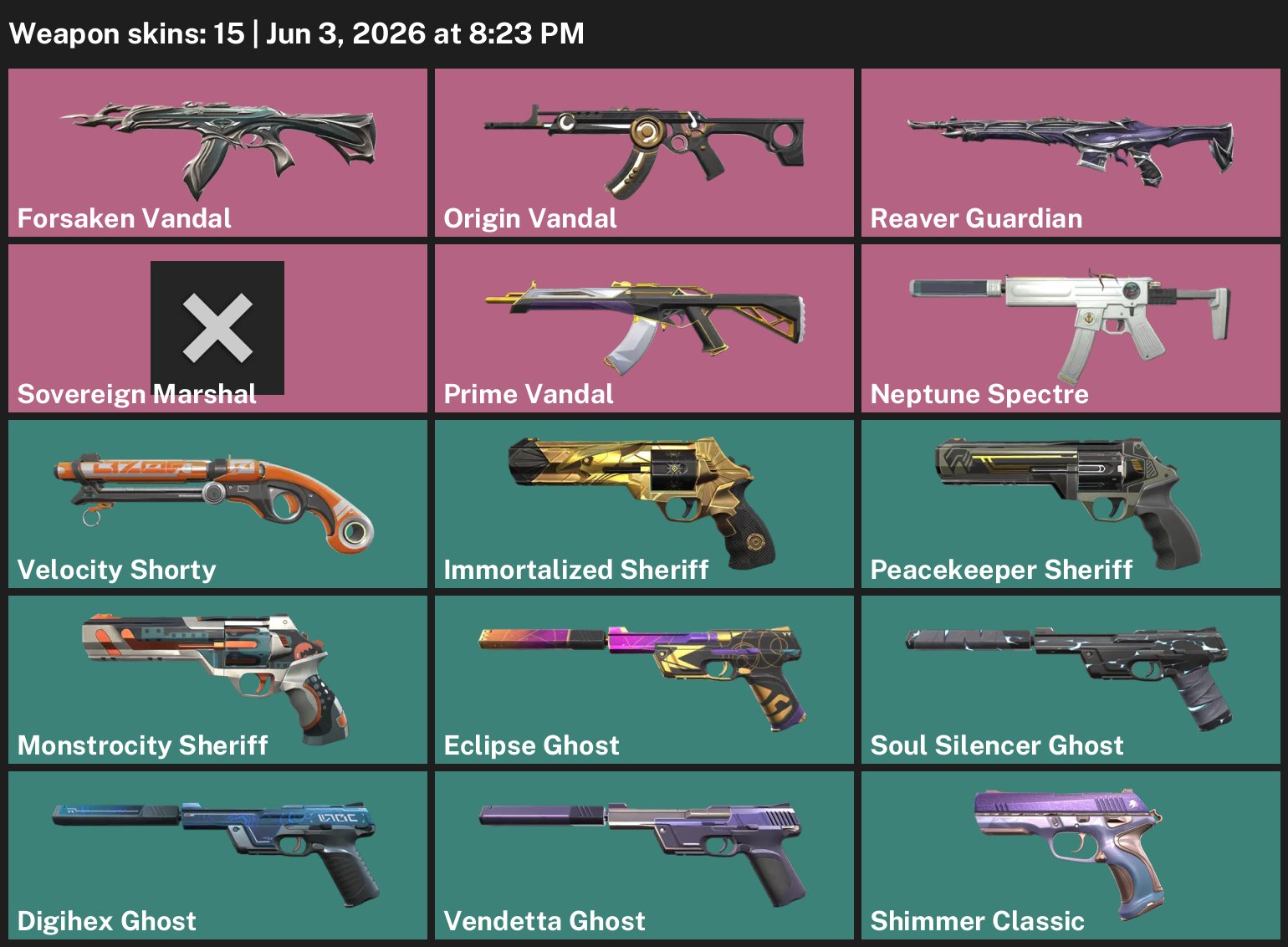 💙 ✨| Vandal “Prime”🌿Vandal “Origin”🌿Vandal “Forsaken”🌿Guardian ‘Reaver’🌿Spectre “Neptune” |✨ 💙, Sale, Ranked unlocked, Agents: 22, Skins: 15
