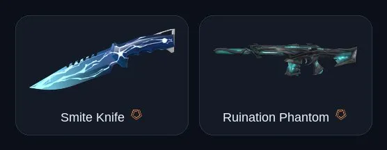 【 20 000 VP / Smite Knife 】【 2 Vandal / 3 Phantom 】【 Tethered Realms Ghost 】【 Balance: 2174 VP 】, Продажа, Бронза 3, Агентов: 7, Скинов: 12