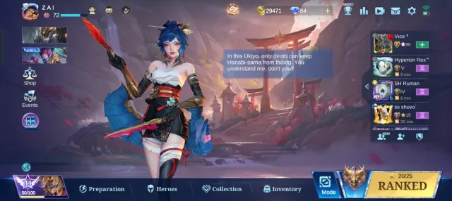 🔥 Chou KOF, 🥋 Valir KOF, ⚡ Gusion Naruto Shippuden, 🚀 Aldous Transformers, 🤖 Roger Transformers,, Sale, Rank: Unranked, Level: 1, Winrate: 1%, Heroes: 1, Skins: 1