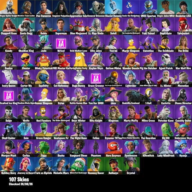 [PC/PSN/XBOX] | 107 Skins | Rogue Spider Knight | Rogue Spider Shield | Verve, Продажа, скины 107