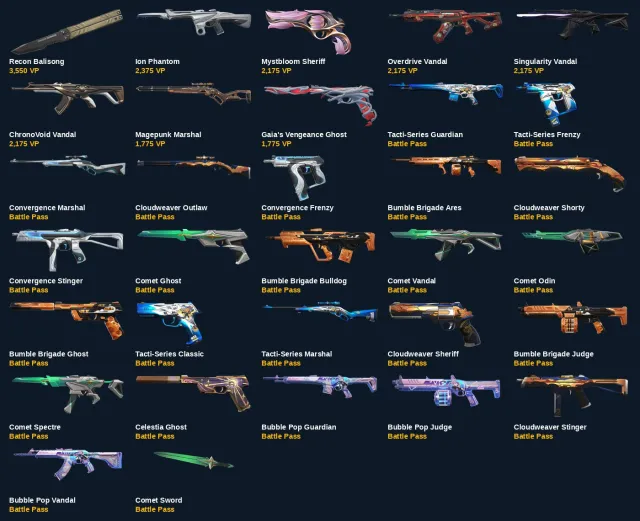 VA4770 EU EU | Level 90 | 32 skins | 23 agents | Recon Balisong, Comet Blade, Sale, Calibration, Agents: 23, Skins: 32