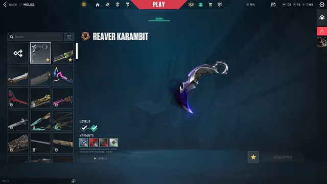 🫐VALORANT АККАУНТ НА ПРОДАЖУ🫐2 НОЖА | REAVER KARAMBIT | БАБОЧКА RGX | 📜СТОИМОСТЬ ИНВЕНТАРЯ 15,425📜, Продажа, Железо 2, Агентов: 18, Скинов: 32