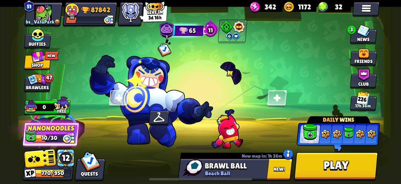 ⚡ACCOUNT 2019🔥 ALL FIGHTERS👀, MANY SKINS, FULL RE-BINDING, ALSO ACCOUNT IN CLASH ROYALE, trophies 86842, brawlers 104, primes 51