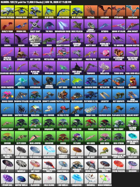 🧊🥶 169 Скинов | Old PVE/OG STW/Олд ПВЕ 🧊 | 🧊 Orange Justice | 🧊 Rambunctious | Take The L 🧊, Продажа, скины 169