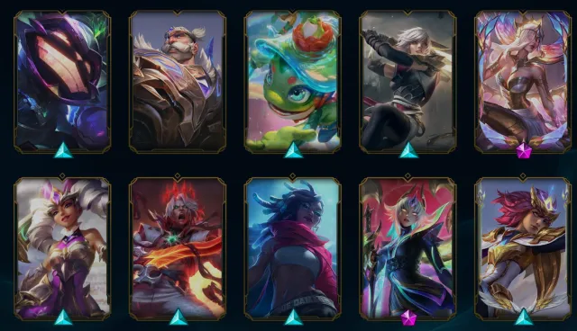 Empyrean Kayle, 2 Battle Passes + 26 Epics, and SSG Rakan, Sale, level 67, champions 167, skins 35, Emerald