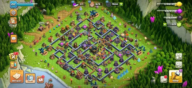 TH17 RARE ID | HERO'S: 76-90-50-62-34 | 1200+ CWL MEDEL | ALL EPIC EQUIPMENT, 17 TH Main Village