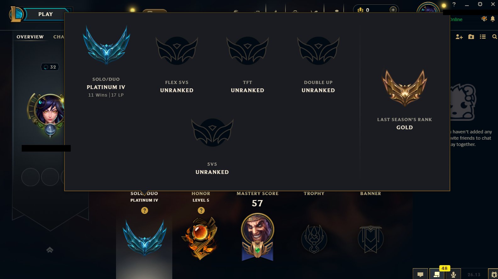 ❤️HANDLEVELED❤️TRUTH DRAGON YASUO❤️PLATINUM 4❤️79% WR❤️38505 BE 0 RP❤️FULL DATA RECOVERY❤️, Sale, level 32, champions 37, skins 10, Platinum