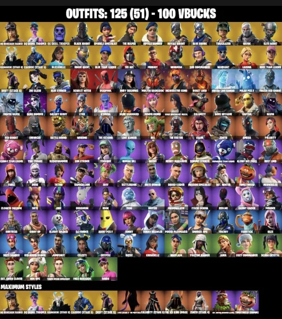 🟩ACCOUNT OG SKIN FULL ACCESS [CONTEST], Продажа, скины 125
