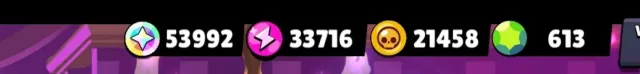 🔥FAT ACCOUNT VERY MANY SKINS AND RESOURCES, LEAGUE 1🔥, 38000 trophies, 105 brawlers