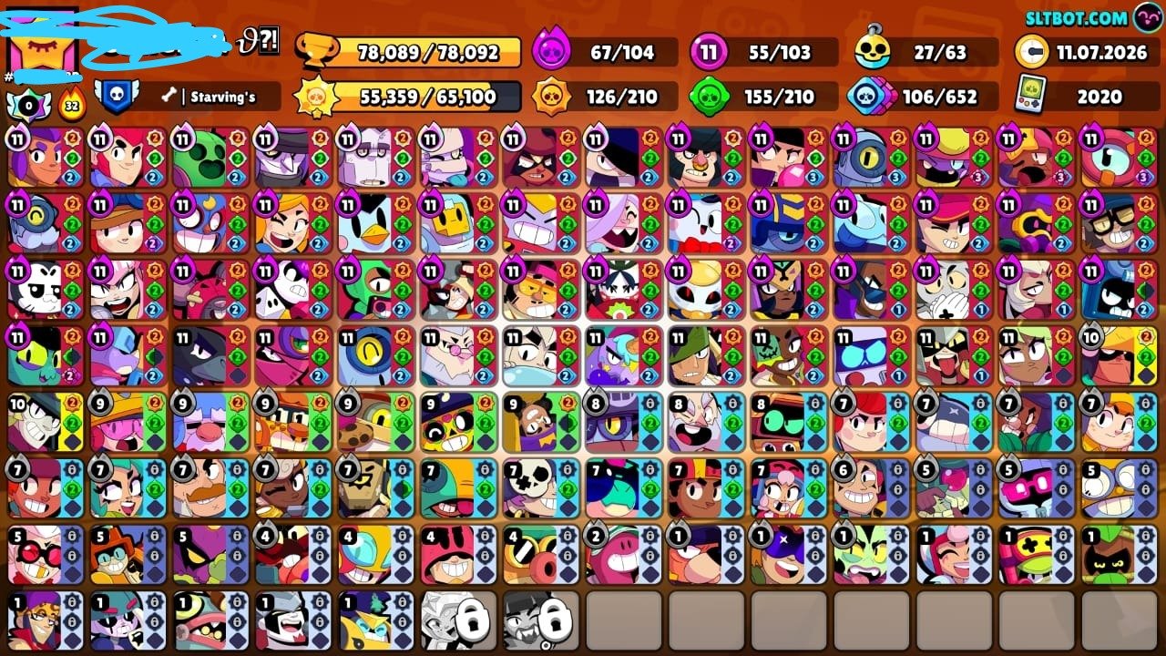 Brawl Stars ACCOUNT PRICE NEGOTIABLE, trophies 78, brawlers 103