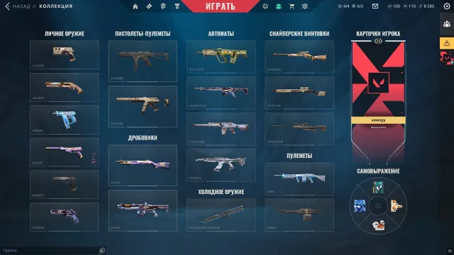 💜top Valorant account💜 10 agents 20 skins💜RGX Butterfly 💜Kuronami vandal PERSONAL💜, Sale, Bronze 3, Agents: 10, Skins: 20