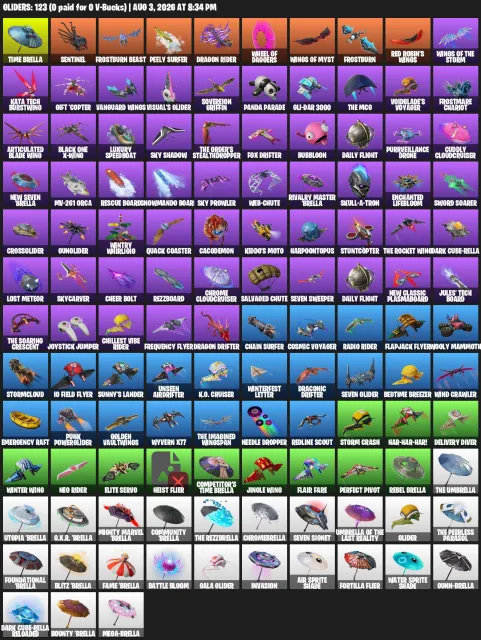 🔥95_SKINS💎2750_V-BUCKS💥BACK_ON_74+GOJO👑WICK'S_AXE+MATRIX🚀BEAST⚡, Sale, skins 95