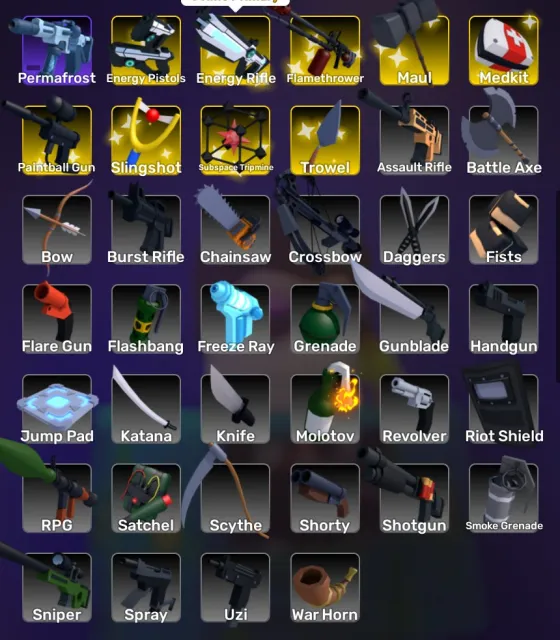 ✨Permafrost💥Energy Pistols⭐️Flamethrower ⭐️Maul 💥175 KEYS⭐️150 LVL⭐️38 WEAPONS, Accounts