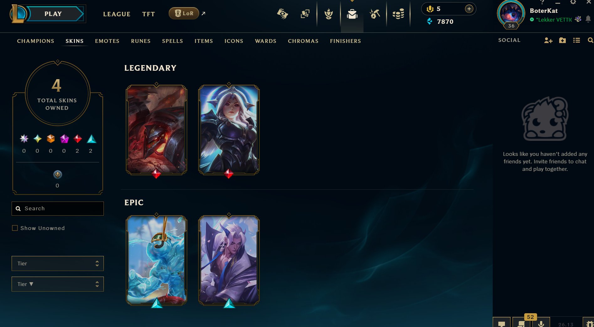 【 Battlecast Alpha Skarner / Lunar Eclipse Leona 】 【 Iron 】 【 Auto delivery 】, Sale, level 36, champions 34, skins 6, Iron