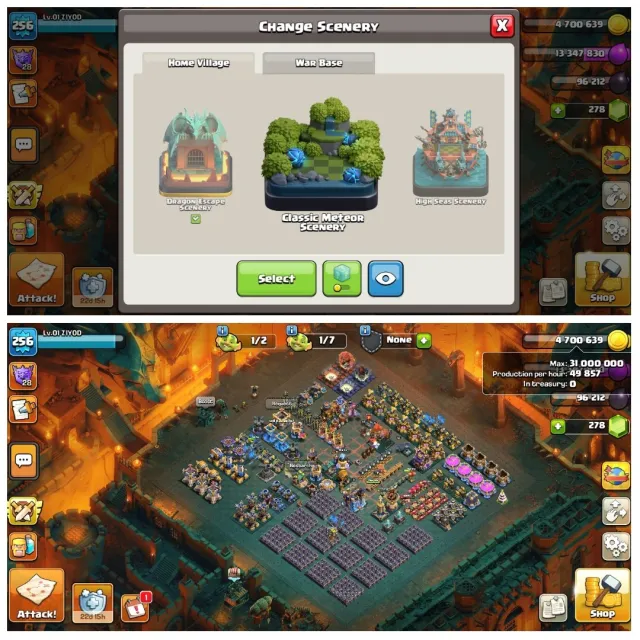 18 Тх Фулл 🔥⚡️сценарии⚡️🔥скины на героях🔥⚡️ герои: 110/110/95/85/55/25⚡️🔥тег:, 18 TH Родной Деревни, 10 TH Строителя