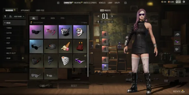 🔥[PROGRESSIVE] REST IN PINK - DRAGUNOV (LVL 5)🔥✅757 LVL (TIER 2)✅🎀AESPA GISELLE🎀🔥МНОГО СЕТОВ🔥, Нет BATTLEGROUNDS Plus