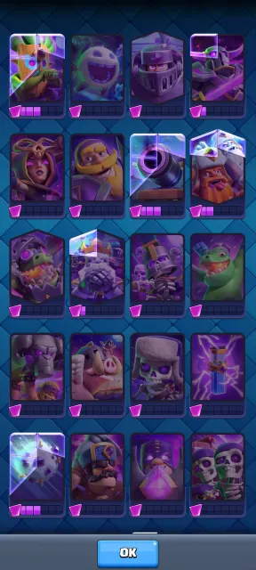 ☂️8 EVO + 6 Parts☂️ 🥩52 Pins+Pig🥩 🏰3 TOWERS🏰 ✅AUTO DELIVERY✅, Arena 23, Level 44, 9150 trophies, 117 cards, 15 legendaries, Available