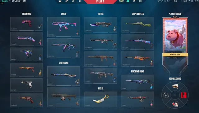 personal account with skins 44k VP, full rebind, Sale, Radiant 2, Agents: 28, Skins: 67