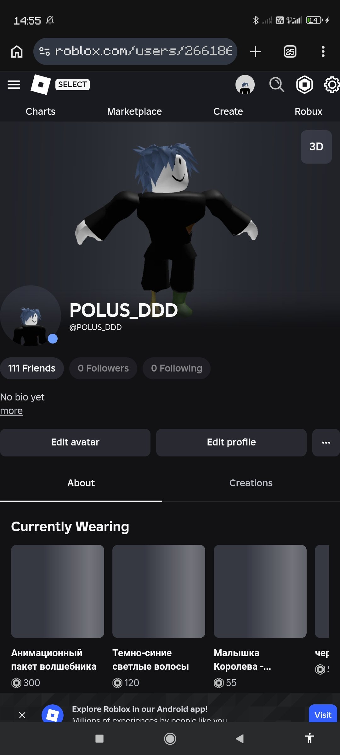 Good Roblox MM2 account, Sale, Voice chat: No
