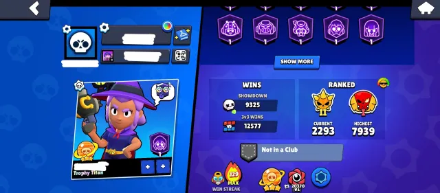 82K Trophies | 12-35 Ranks | TITAN TROPHIES | 100-11 Power | 3 OLD BPs, 82000 trophies, 107 brawlers, 31 primes