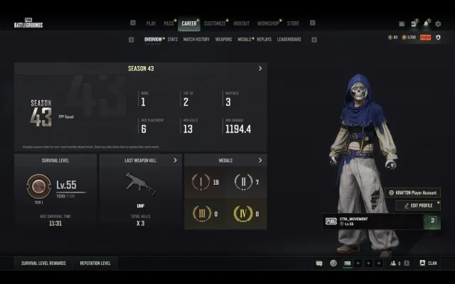 💜【 PUBG PLUS 55 LVL🔥🔥🔥】【535 КУПОНОВ】【XIAO HAI`S SET, BB GLOVES】【СМЕНА НИКА】【ПЕРВАЯ ПОЧТА】【ГАРАНТИЯ】💜, Есть BATTLEGROUNDS Plus