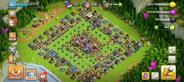 🏆 TH18 FULL MAX 🏆 MAX DEFENSE + MAX WALLS 🏆 9X EQUIPMENT (2X LVL 27) 🏆 CLASSIC METEOR SCENERY 🏆, 18 TH Родной Деревни