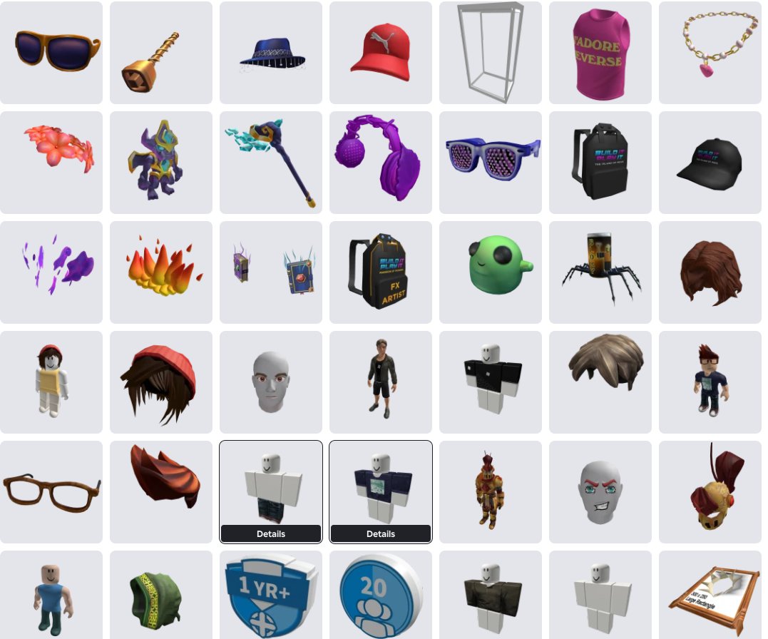 ✅ACCOUNT FOR 3500 ROBLES✅VOICE CHAT✅PHOTO OF DON. THINGS IN THE DESCRIPTION✅, Sale, Voice chat: Yes
