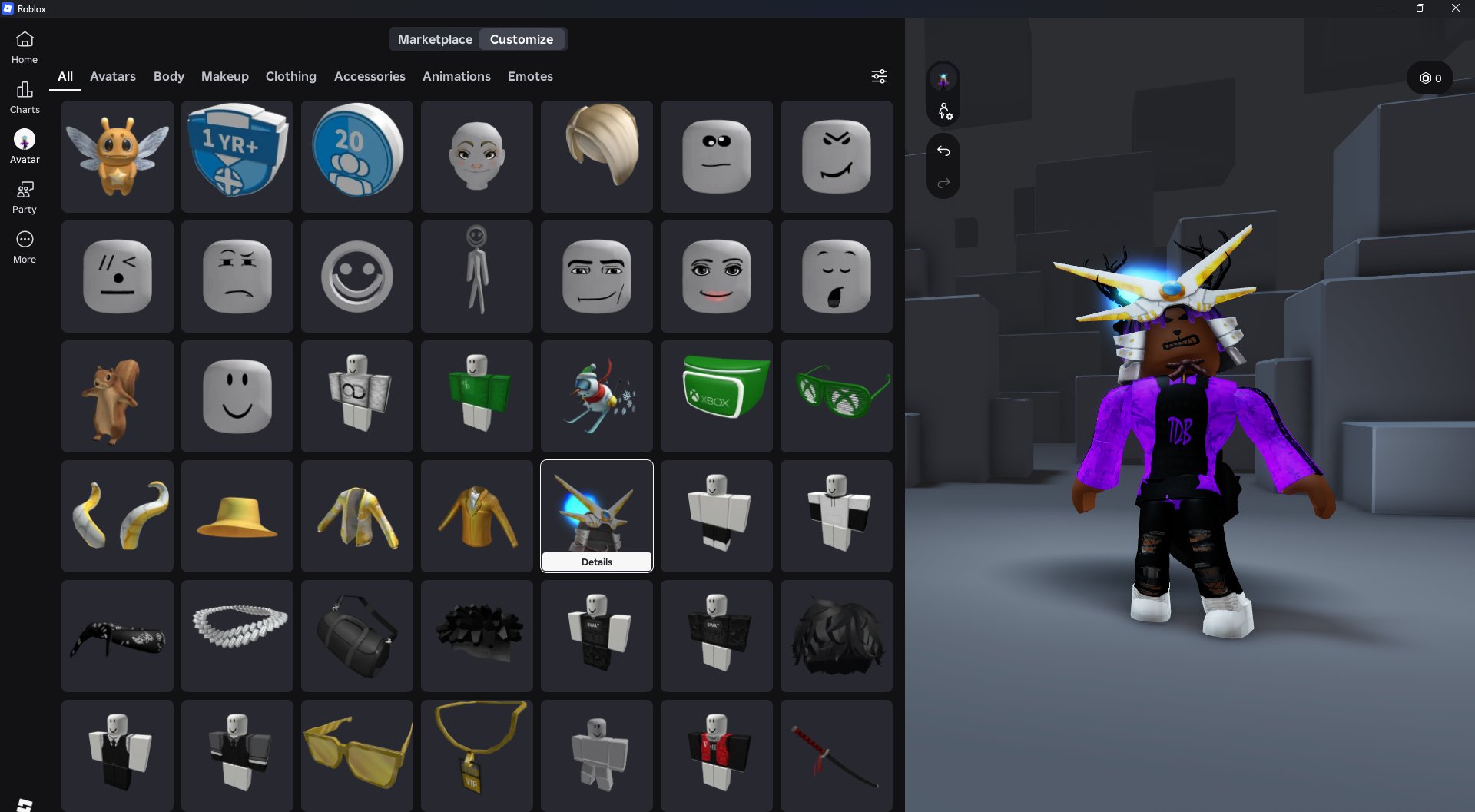 account roblox/total:16000, Sale, Voice chat: No