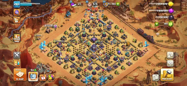 Аккаунт Clash Of Clans, 15 TH Main Village, 9 TH Builder