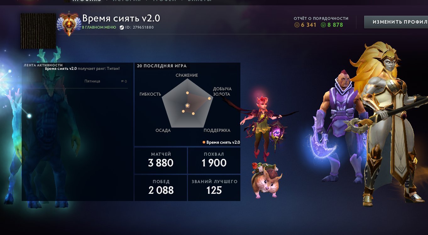main pool/quick search/, Sale, 6199 MMR, 8878 Behavior score, 6341 вежливости, 3880 games, 4561 hours