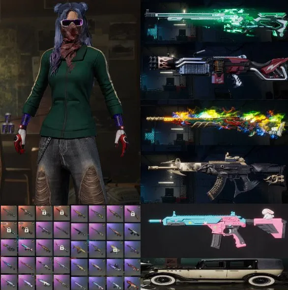 [PROGRESSIVE] Sun Wukong - M24 - 6 LVL kill chat / [PROGRESSIVE] Demon Hunter - ACE32 - 4 LVL, Yes BATTLEGROUNDS Plus