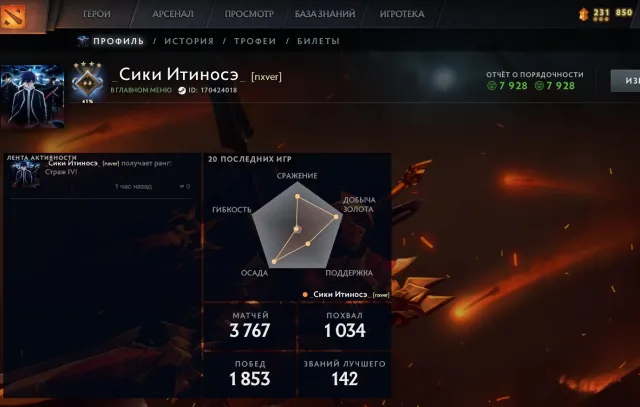 🔥1296MMR 🌀 MAIN POOL 🌀3767 MATCHES 🔥TROPHY 73 🌀 BASHERS ON ANTIMAGE 🔥BLUE DK, Sale, 1296 MMR, 7928 integrity, 7928 politeness, 3767 matches, 3902 hours