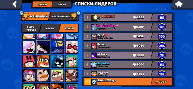 🔮3/THIRD PRIME ON EDGAR (3100) | Title "Easy" |🔮 🪩TOP 98 RF🪩 🎥TOP 839 GLOBAL🎥, 5390 trophies, 25 brawlers, 3 primes