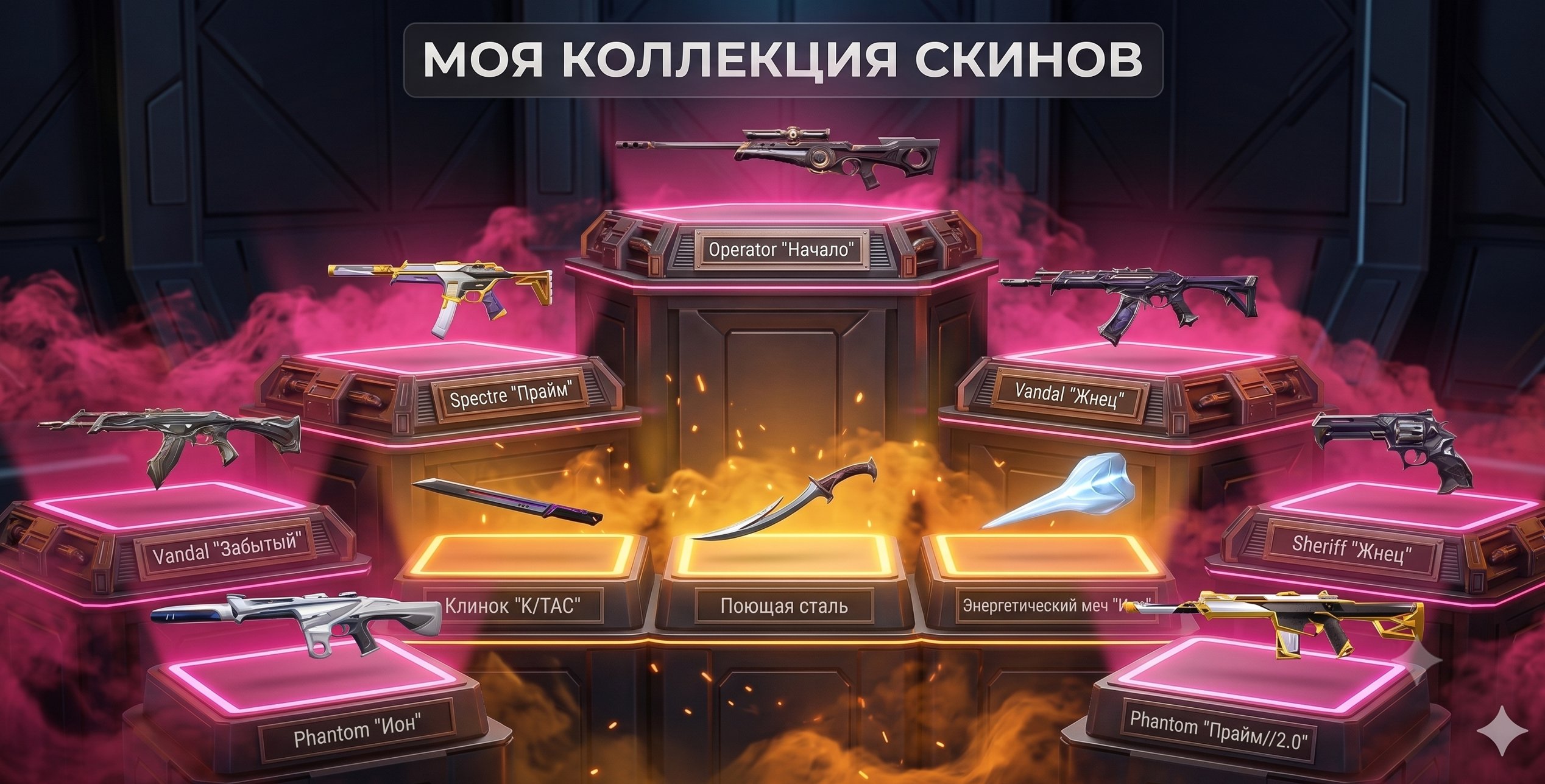👑💖【 EU 】3 KNIVES🎈Sword Ion🎈Vandal Reaper🎈Vandal Forgotten🎈Phantom Ion🎈Sheriff Reaper💖👑, Sale, Ranked unlocked, Agents: 16, Skins: 50