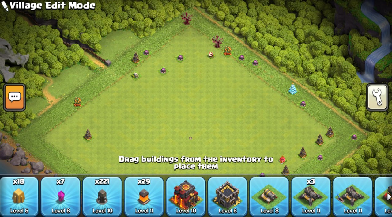 🔥 EXCLUSIVE 🔥 11 CAULDRONS 2015, 7 X-MAS TREES 2015, LEVEL 110, DRAGON STATUE! OLD TH10 🔥, 10 TH Main Village