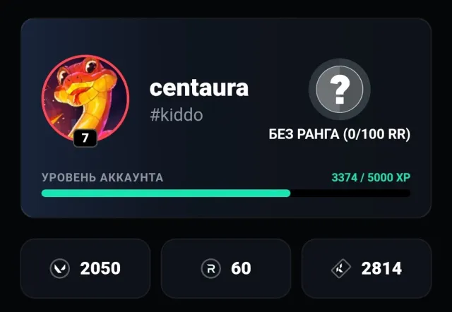 🌌 2050 vp on balance - valorant points ∣ TR - Turkey. Full Rebinding ∣ Personal account . 🌌, Sale, Calibration not opened, Agents: 4, Skins: 1