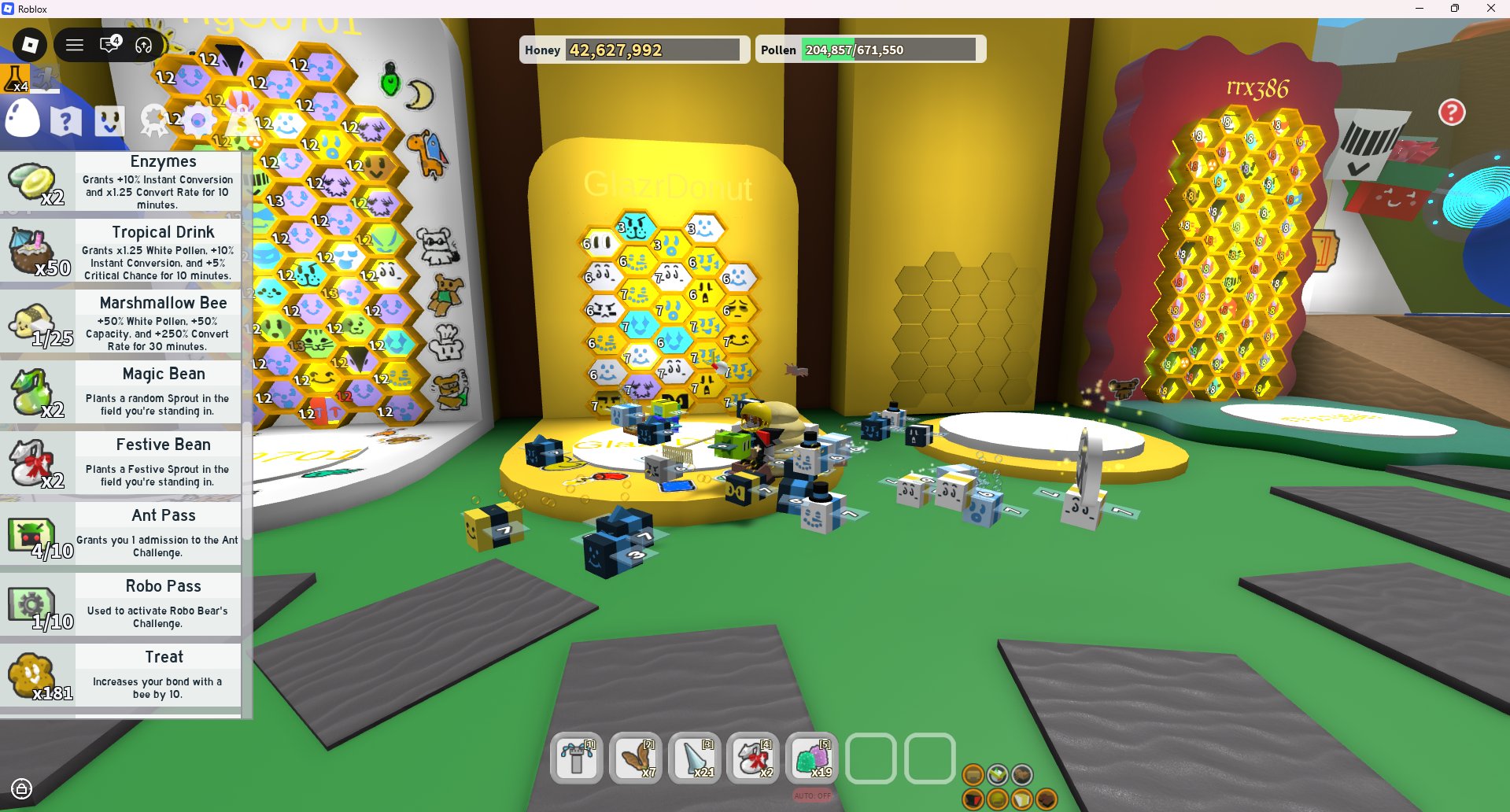 🍯🐝 BSS ACCOUNT🍯🐝 | 🤝2000+ ROBUX INVESTED🤝 | 🐝7 BEES LEVEL🐝 | 🐝FOR BEGINNER DEVELOPMENT 🐝, Sale, Voice chat: No