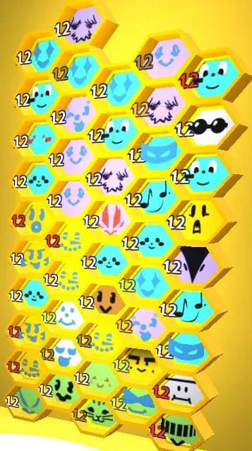 💠BLUE HIVE💠 | 💠47 bees💠 | ⚡12 LVL | 🏷️800B total | Diamond Mask + 34/40 SSA + GAMEPASS, Accounts