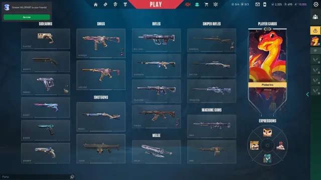 🔱 PERSONAL VALORANT ACCOUNT - 🔱 REAVER VANDAL + 2325 VP + BATTLE PASS 🔱, Sale, Diamond 1, Agents: 29, Skins: 2