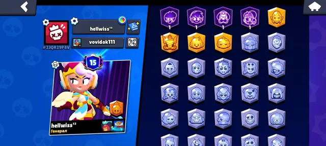 A good, old account with mid-level progression., trophies 49029, brawlers 102, primes 15